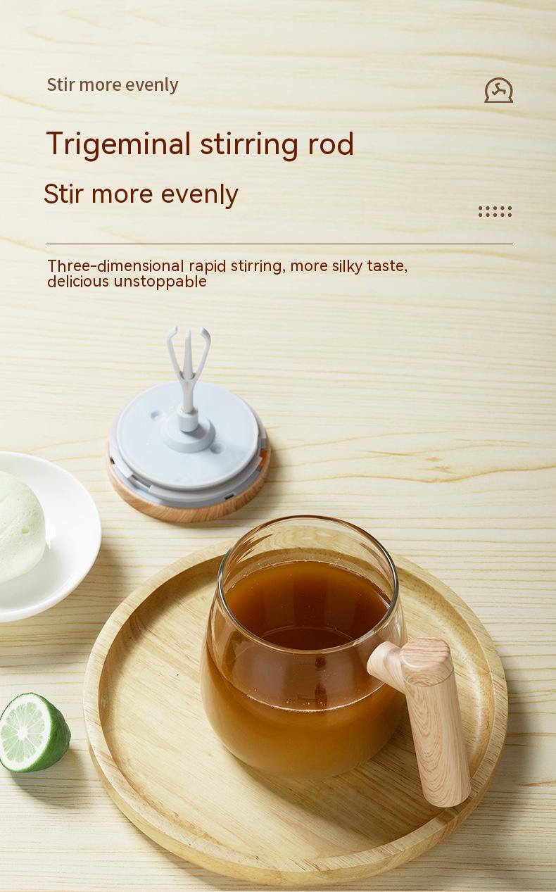 LunaBrew (400ml) Self-Stirring Coffee Mug [Fast Automatic]